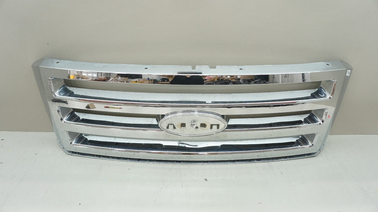 2007-2014 FORD EXPEDITION FRONT UPPER RADIATOR GRILLE GRILL OEM 8L14-8200-AAW