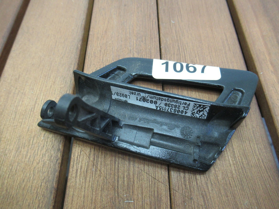 2014 LAMBORGHINI GALLARDO FRONT LEFT SIDE INTERIOR DOOR HANDLE CARBON TRIM OEM