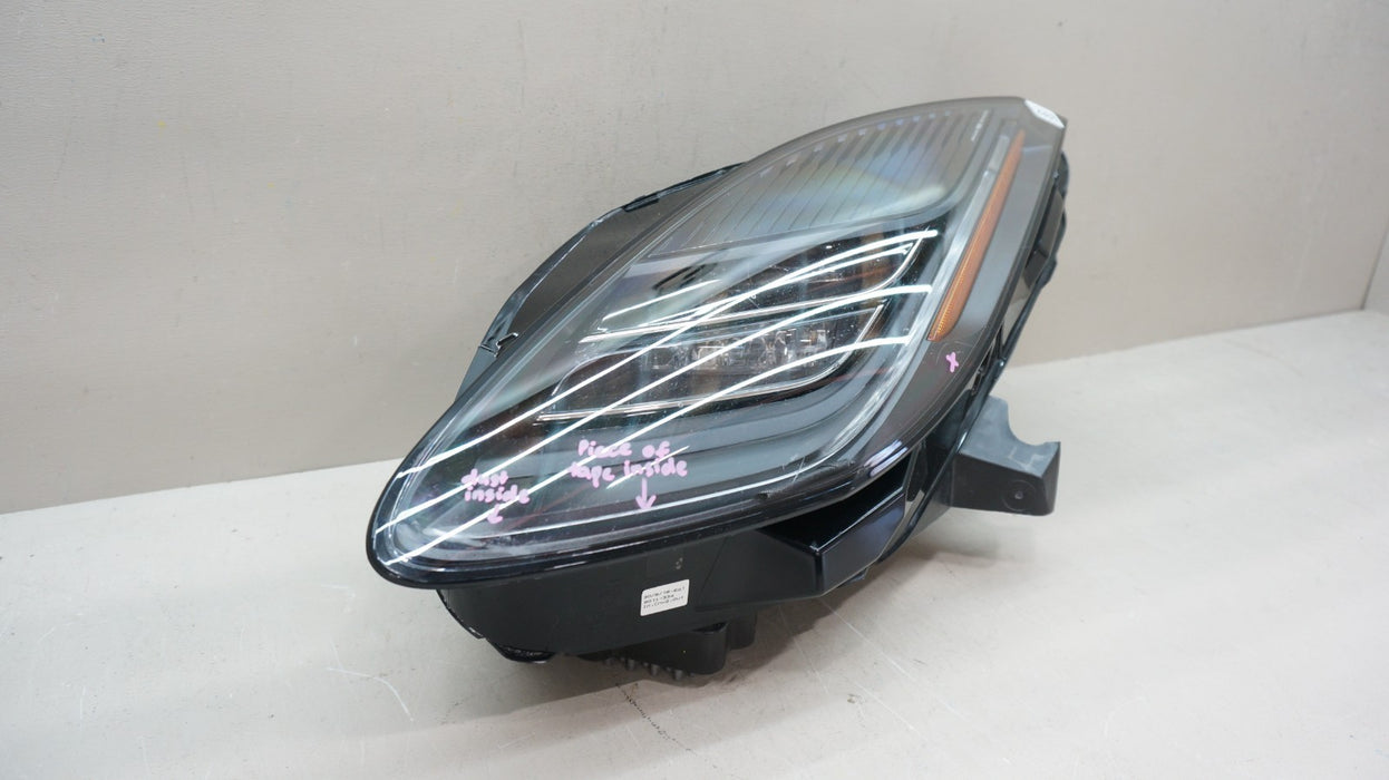 2018-2020 JAGUAR F-TYPE FRONT LEFT DRIVER SIDE LED HEADLIGHT OEM JX53-13W030-FC