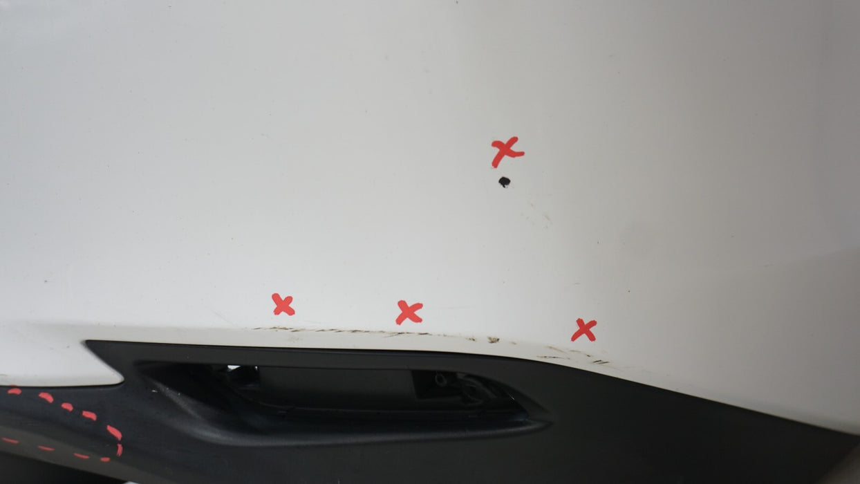 2018-2019 TOYOTA CAMRY REAR BUMPER COVER W/O SENSOR HOLES OEM 52169-06150