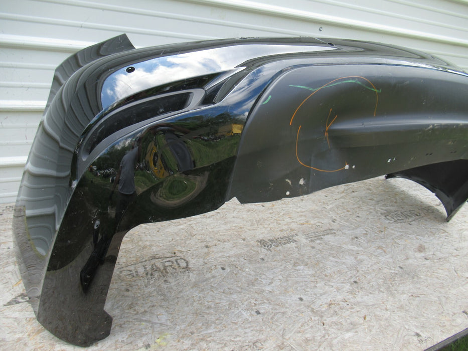 2016-2020 INFINITI QX60 REAR BUMPER COVER PANEL BLACK PLASTIC 85022-9NC0H OEM