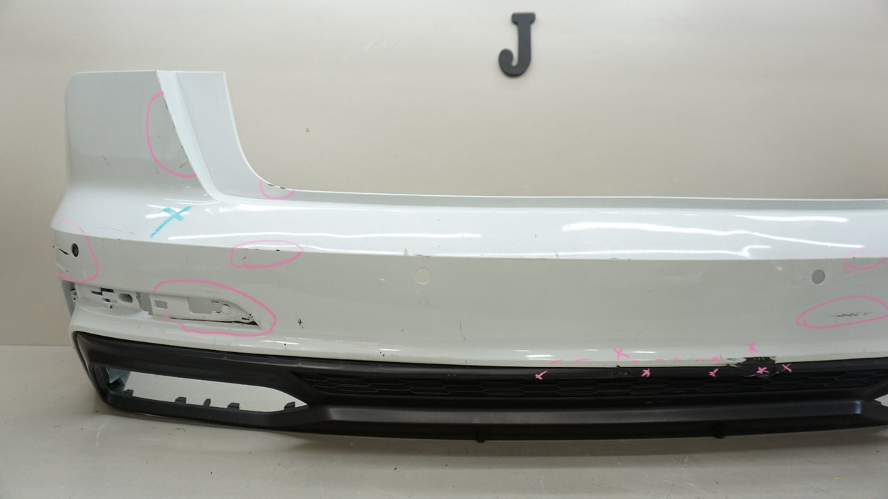 2019-2020 AUDI A6 QUATTRO S-LINE REAR BUMPER COVER OEM 4K0807521B 19 20