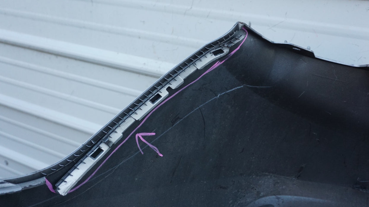 2018-2019 HYUNDAI SONATA REAR BUMPER WITHOUT SENSORS COVER OEM 18 19 86611-C2700