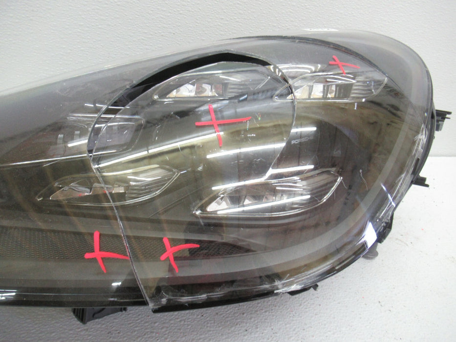 2019-2020 PORSCHE CAYENNE TURBO GTS LEFT DRIVER SIDE HEADLIGHT FULL LED OEM