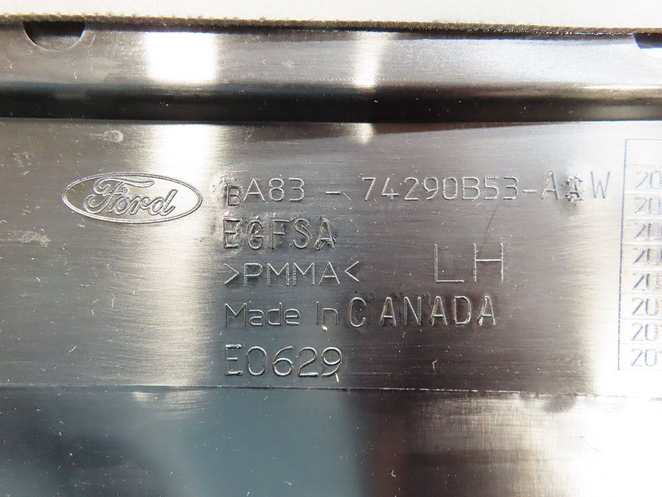 2011-2019 FORD FLEX REAR LEFT DRIVER CORNER APPLIQUE TRIM OEM BA8Z-74290A61-A