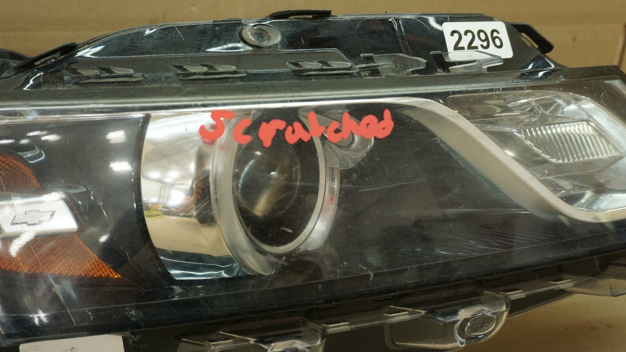 2015-2018 CHEVROLET IMPALA FRONT RIGHT PASSENGER SIDE HEADLIGHT HALOGEN OEM