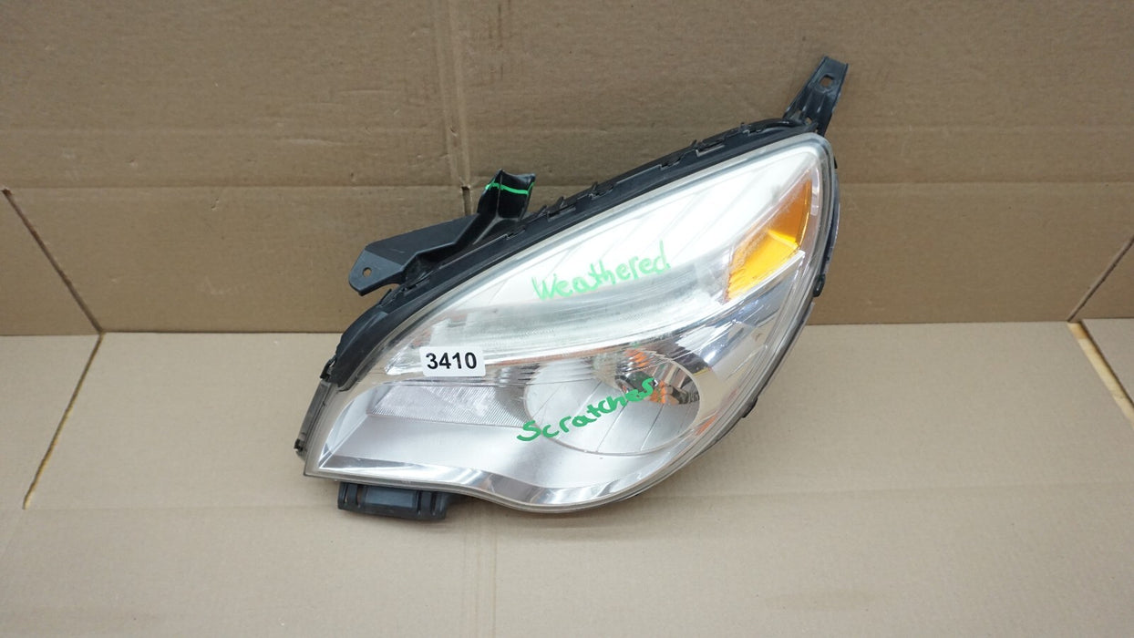 2010-2015 CHEVROLET EQUINOX FRONT LEFT DRIVERS SIDE HEADLIGHT HALOGEN OEM