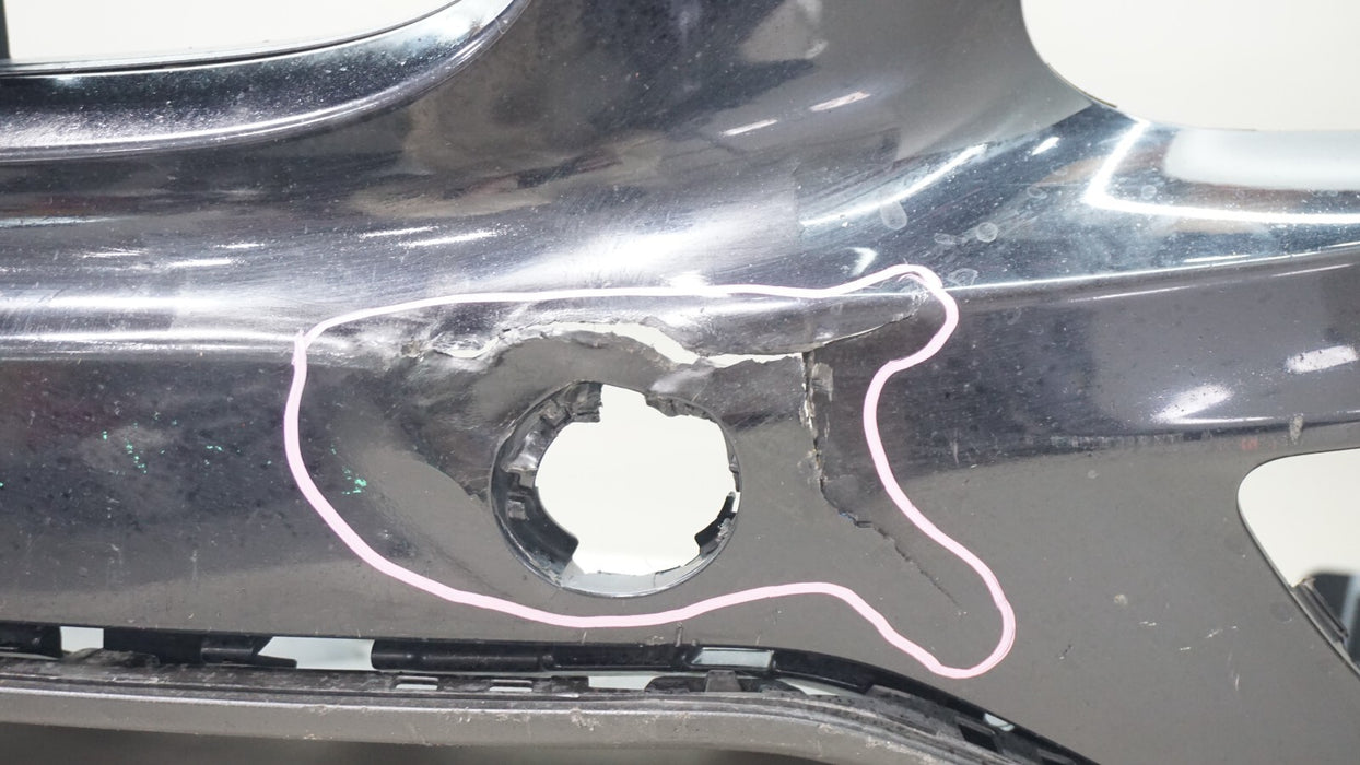 2015-2018 PORSCHE CAYENNE FRONT BUMPER COVER PANEL OEM