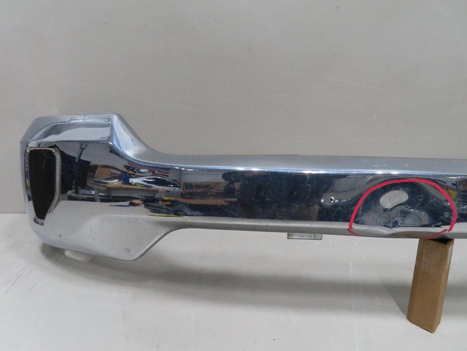 2016-2019 CHEVY SILVERADO 1500 FRONT METAL BUMPER CHROME 84051822 OEM
