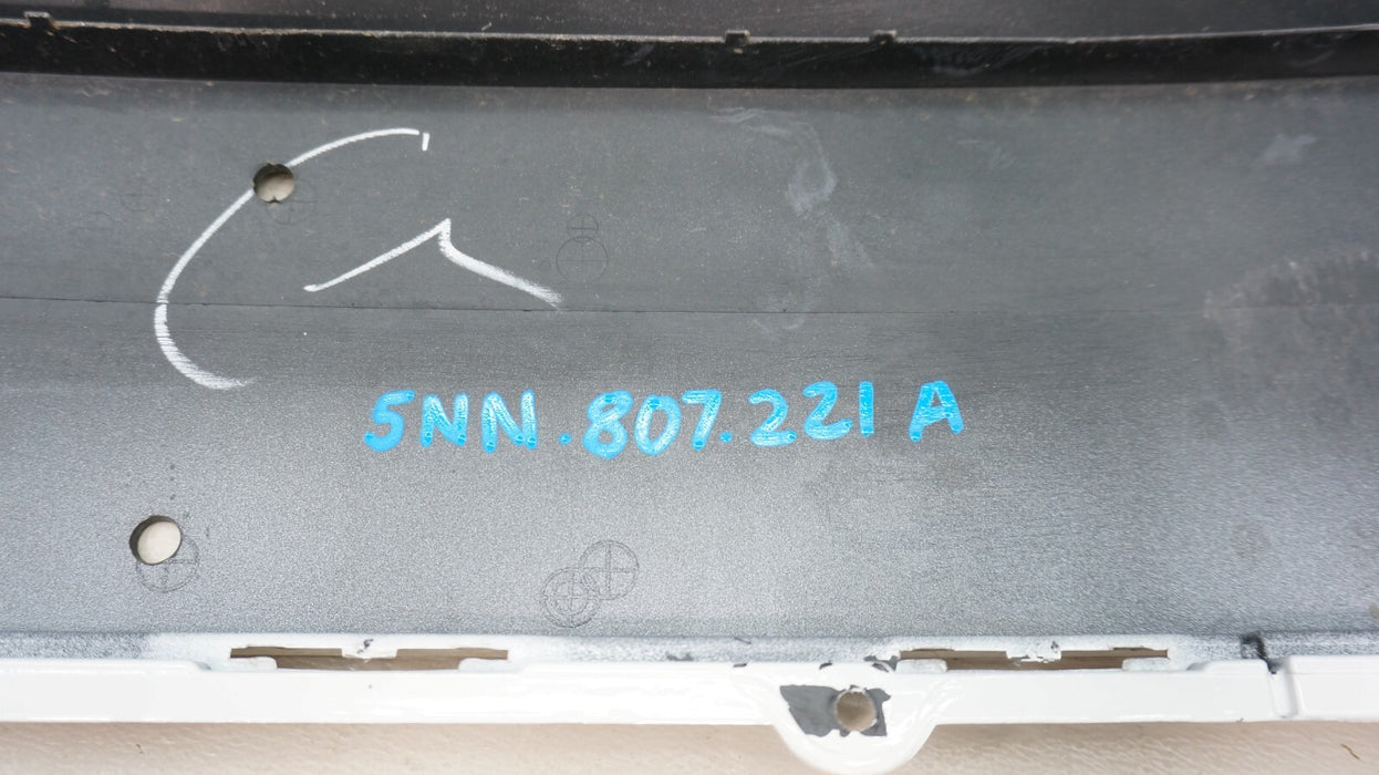 2018-2021 VOLKSWAGEN TIGUAN R-LINE FRONT BUMPER COVER OEM 5NN807221A