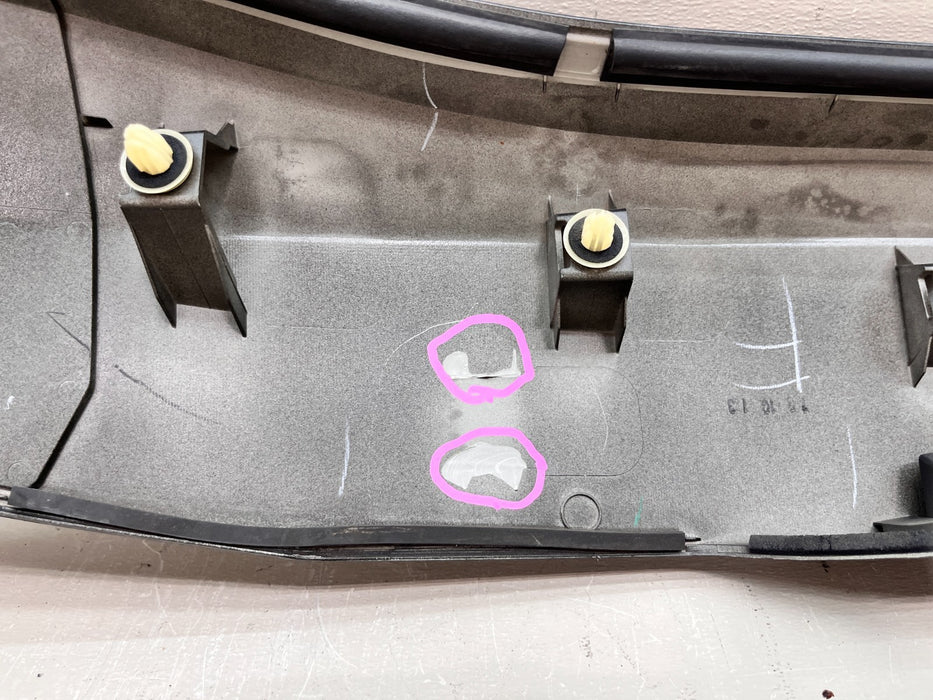 2019-2024 SUBARU FORESTER REAR LIFTGATE TRIM PANEL MOLDING OEM
