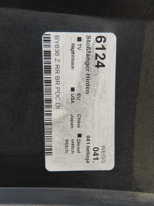 2017-2020 BENTLEY BENTAYGA REAR BUMPER COVER OEM 36A807301