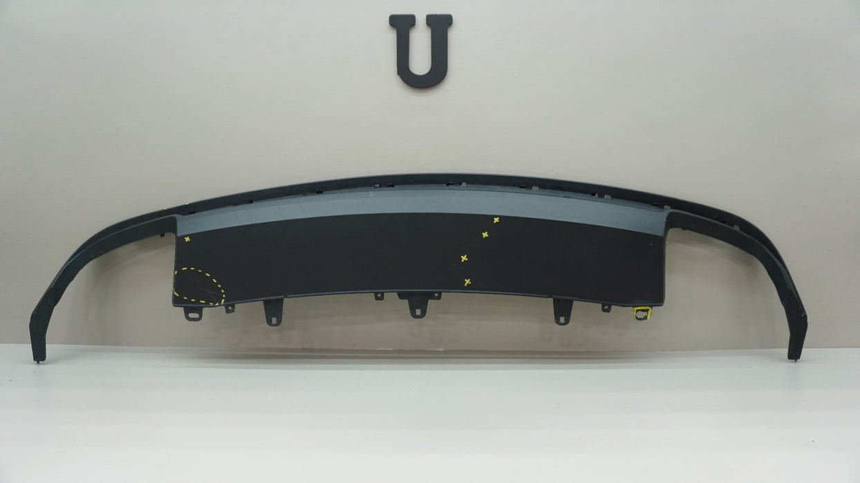 2012-2015 AUDI A6 S6 REAR LOWER BUMPER COVER VALANCE DIFFUSER OEM 4G0807521