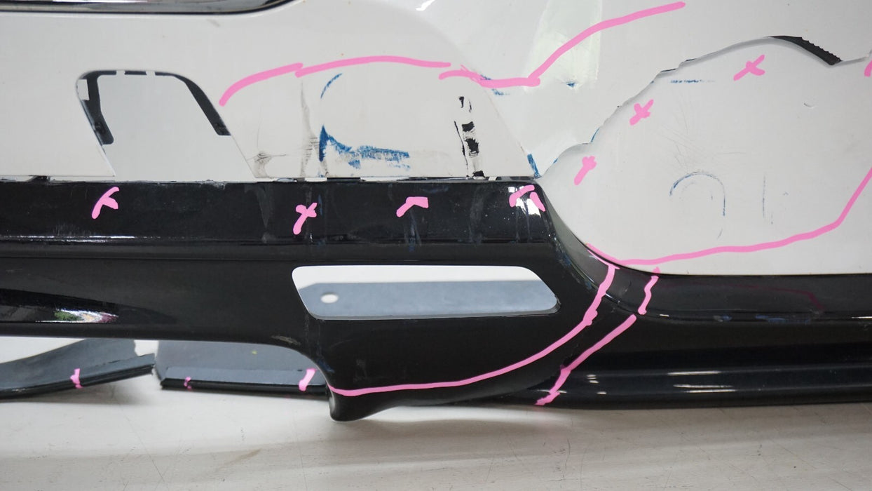 2021-2022 GENESIS GV80 ADVANCED BASE REAR BUMPER COVER PANEL OEM 86612-T6000