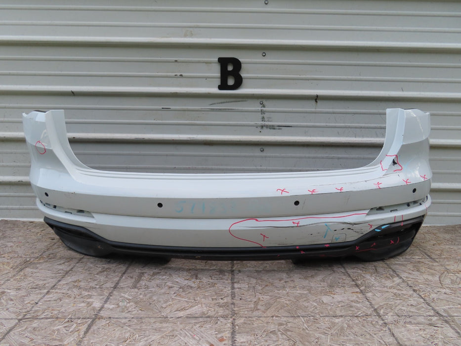 2019-2020 AUDI Q3 S-LINE REAR BUMPER COVER W/ LOWER VALANCE PANEL OEM 83A807511