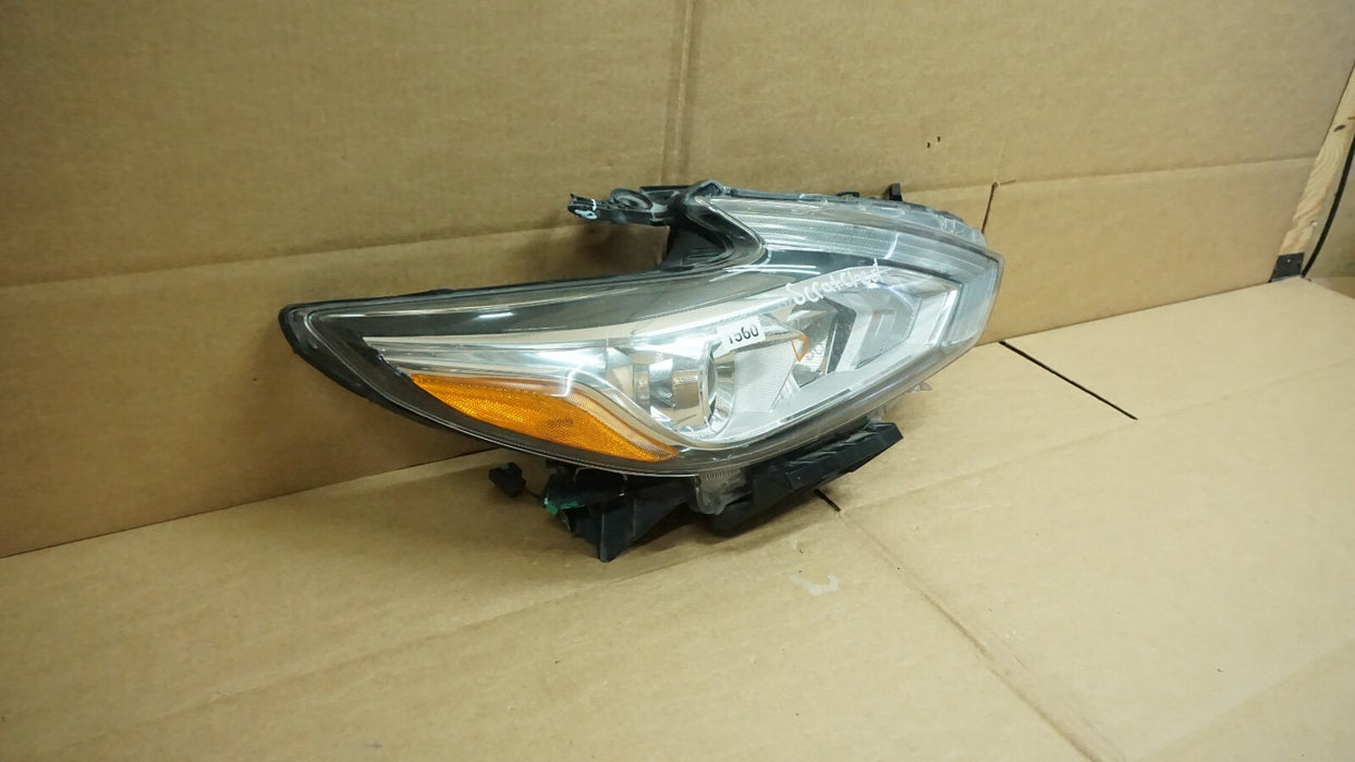 2016-2018 NISSAN ALTIMA RIGHT PASSENGER SIDE HALOGEN HEADLIGHT OEM