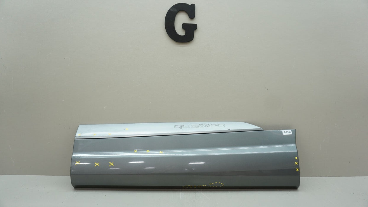 2017-2019 AUDI Q7 REAR LEFT DRIVERS SIDE DOOR TRIM MOLDING OEM 4M0.853.969.F
