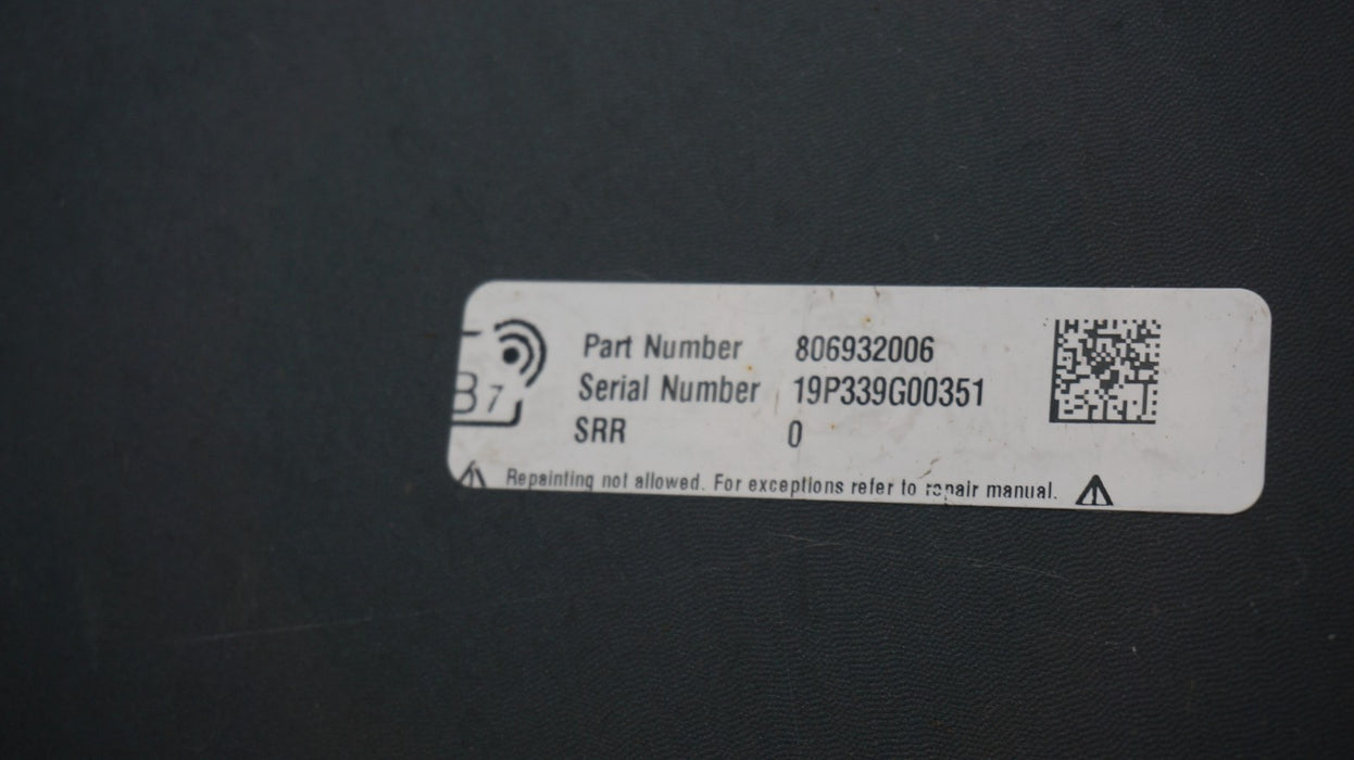 2019-2020 BMW X5 REAR BUMPER COVER PANEL OEM 8069240