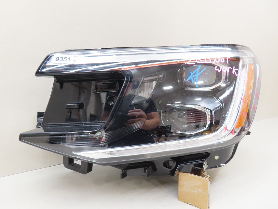 2024 2025 VOLKSWAGEN ATLAS CROSS SPORT LEFT DRIVER LED HEADLIGHT OEM.
