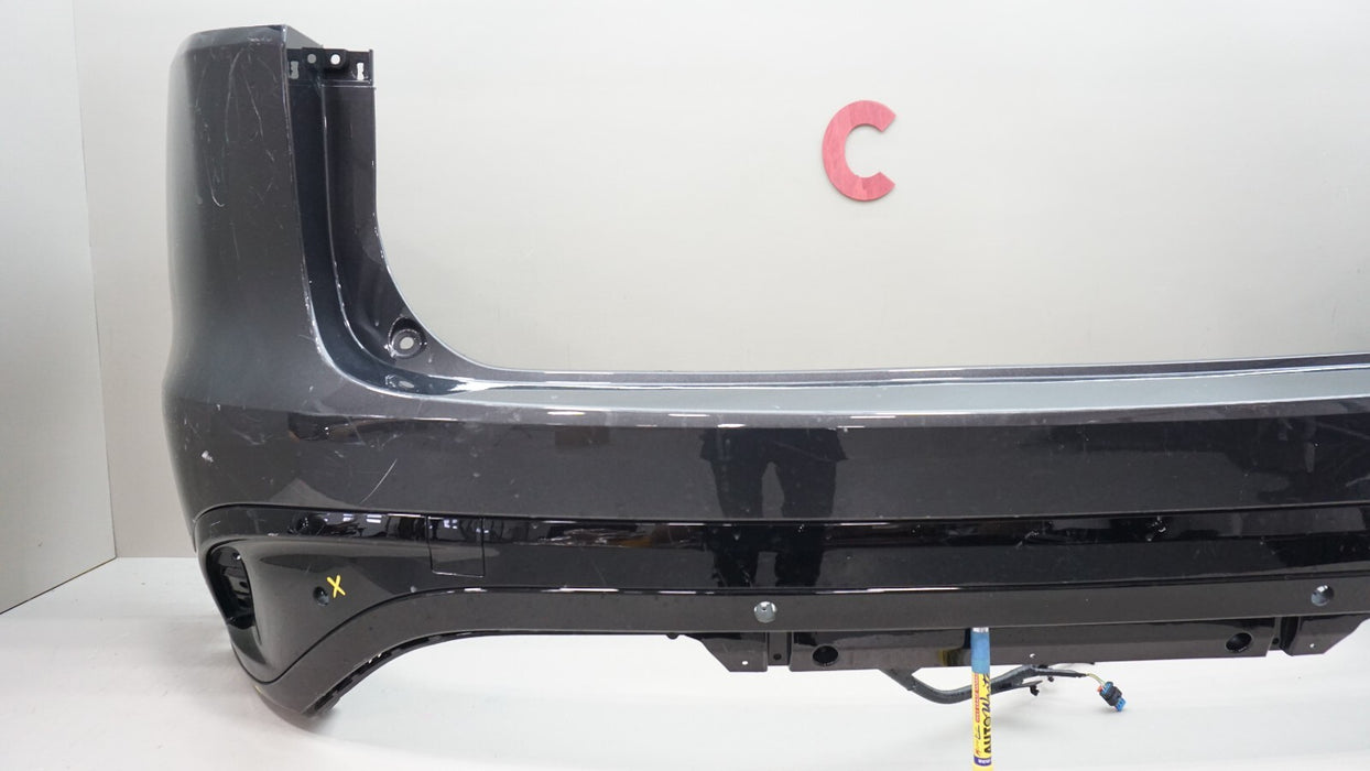 2021-2023 JAGUAR F PACE REAR BUMPER COVER W HARNESS OEM MK83-17D781-AAW