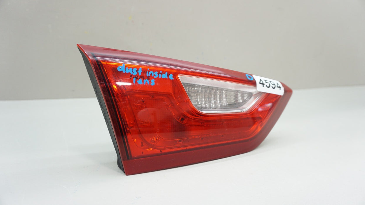 2016-2018 CHEVROLET MALIBU REAR LH LEFT DRIVER SIDE INNER TAIL LIGHT OEM