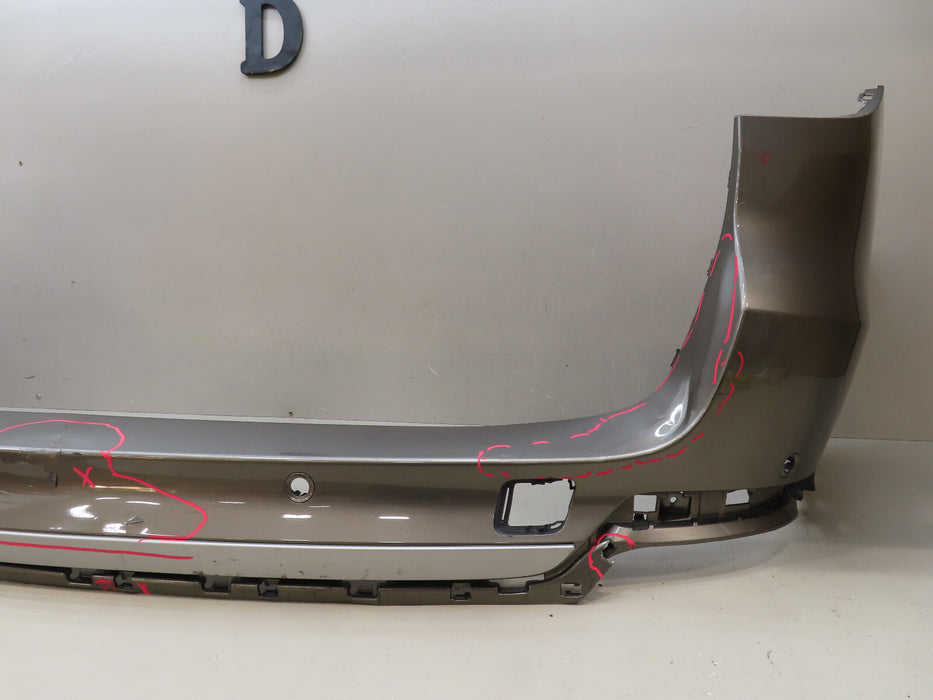2014 2015 2016 BMW X5 BASE REAR BUMPER COVER OEM 51127294392