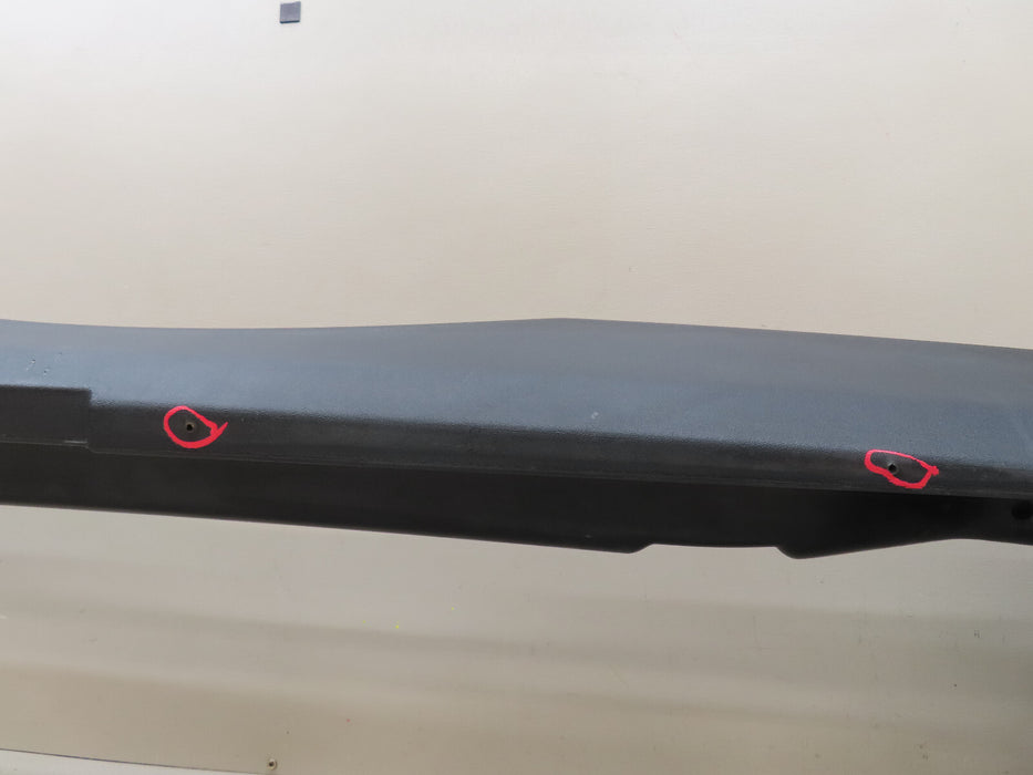 2007-2017 JEEP WRANGLER JK REAR BUMPER COVER OEM 1BD22RXFAE