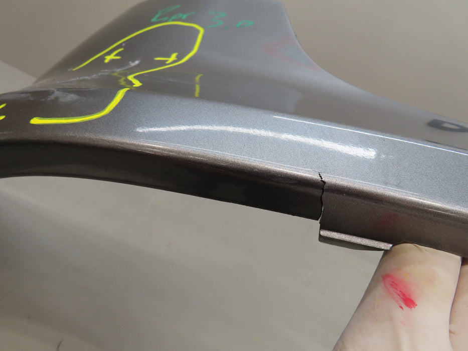 2013-2016 HYUNDAI SANTA FE SPORT REAR UPPER BUMPER COVER OEM 866114Z000