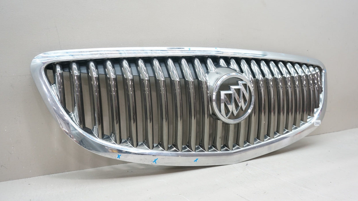 2008-2012 BUICK ENCLAVE FRONT UPPER BUMPER RADIATOR GRILLE OEM 25901369