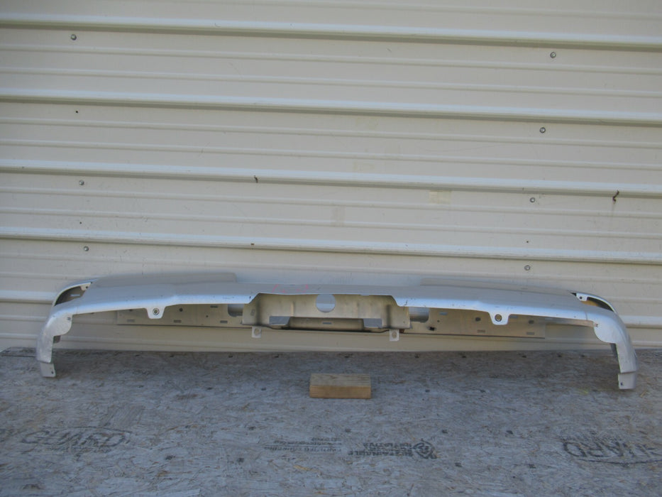 2014 - 2019 GMC SIERRA SILVERADO 1500 REAR BUMPER COVER PANEL CHROME OEM