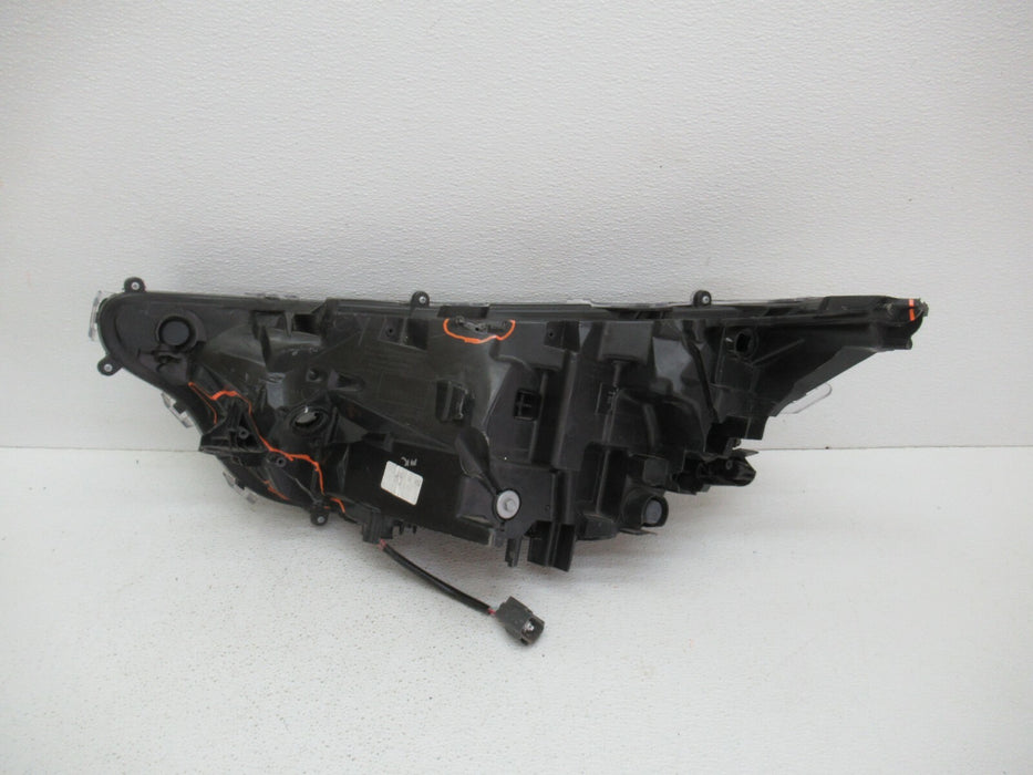 2019 2020 TOYOTA RAV4 PASSENGER RIGHT HEADLIGHT BLACK HOUSING LED HEAD LAMP OEM