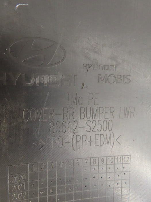 2021-2023 HYUNDAI SANTA FE REAR BUMPER COVER OEM 86612-S2500