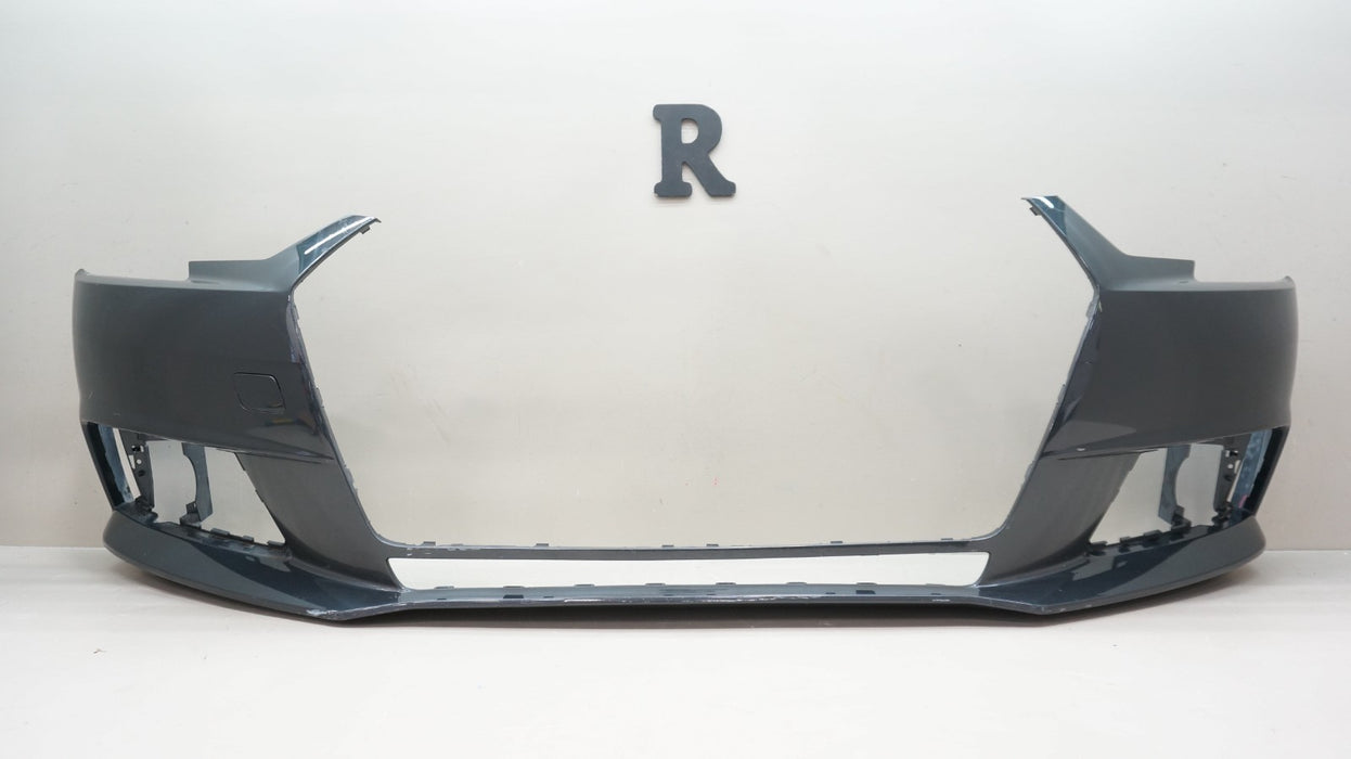 2017-2019 AUDI A4 BASIS FRONT BUMPER COVER PANEL OEM 8W0807437