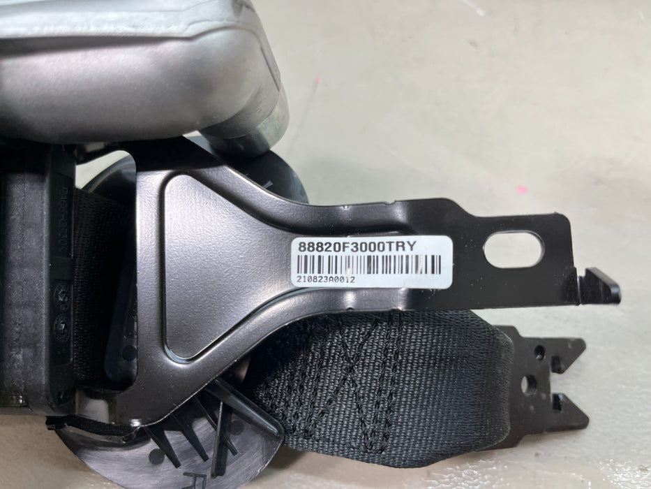 2017-2020 HYUNDAI ELANTRA FRONT RH RIGHT PASSENGER SEAT BELT 88820F3000TRY OEM