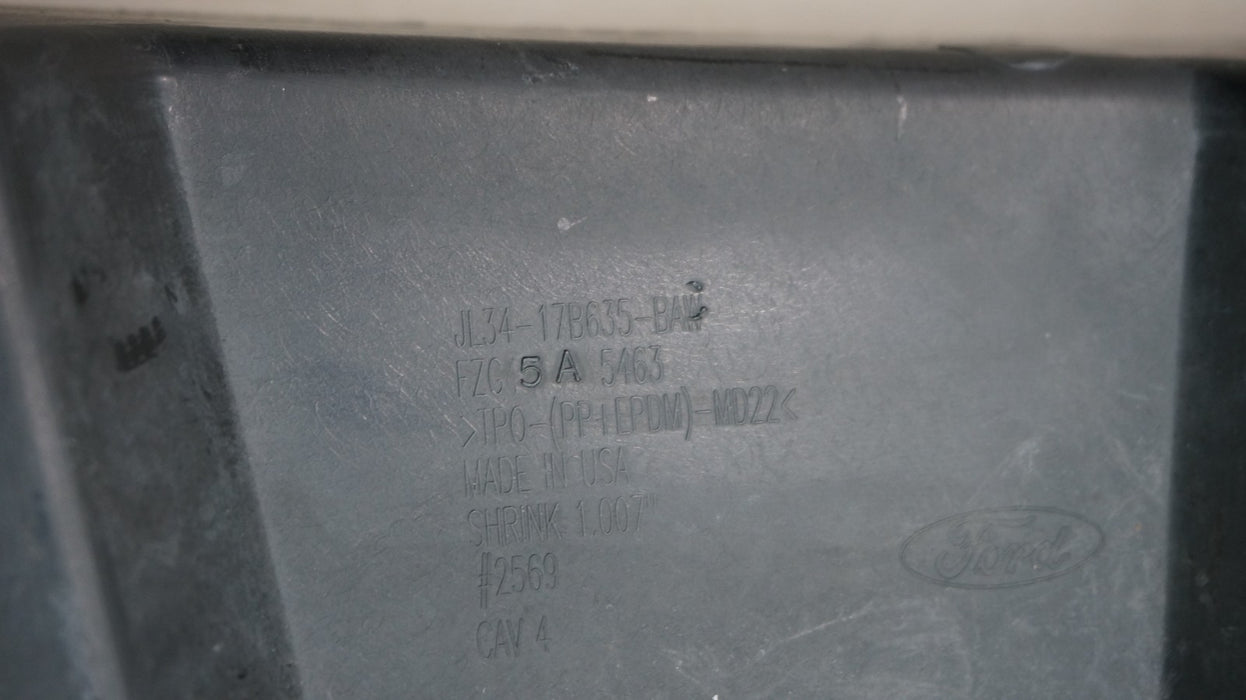 2018-2020 FORD F-150 FRONT LOWER BUMPER VALANCE PANEL DIFFUSER OEM JL34-17B635