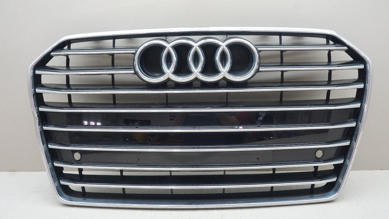 2012-2015 AUDI A6 S6 FRONT UPPER CENTER RADIATOR GRILLE OEM 4G0853653