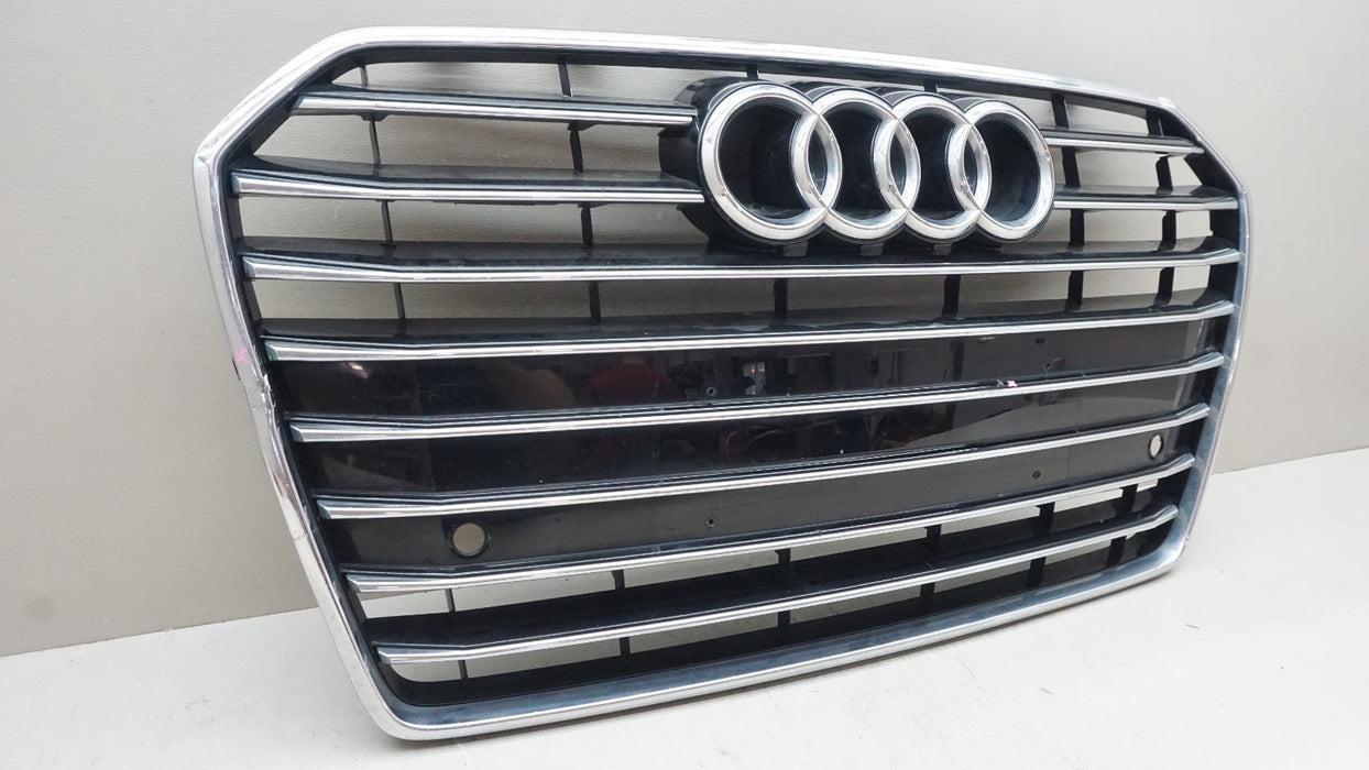 2012-2015 AUDI A6 S6 FRONT UPPER CENTER RADIATOR GRILLE OEM 4G0853653