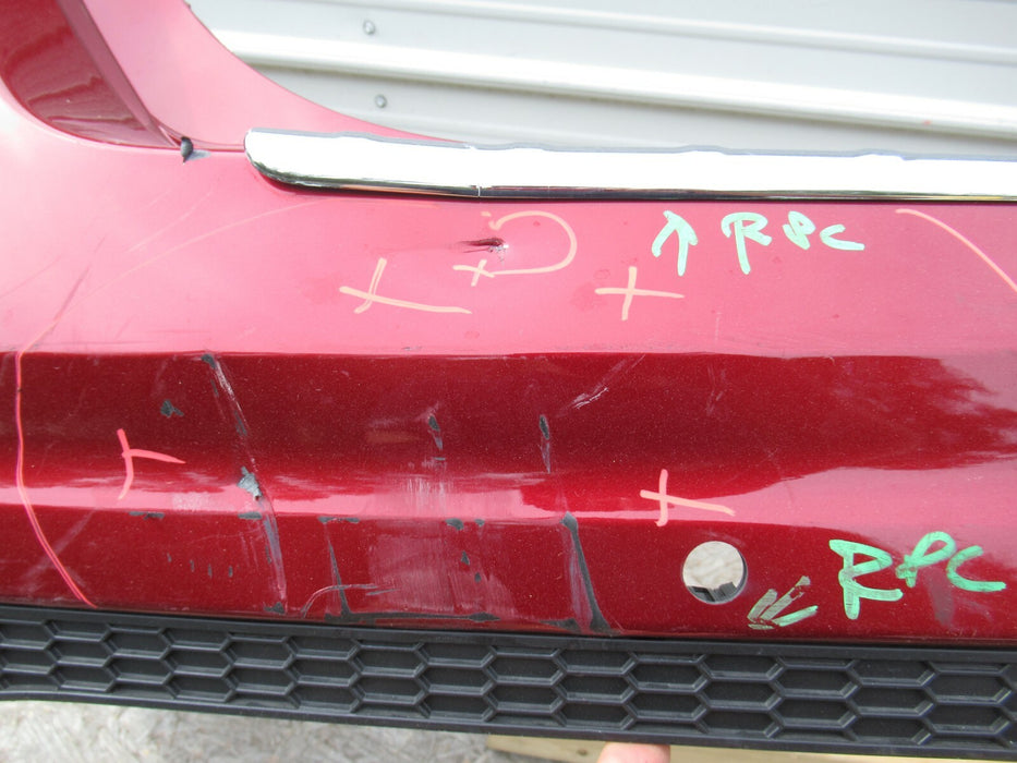 2019 2020 2021 NISSAN ALTIMA REAR BUMPER COVER W/ MOLDING AND SENSOR HOLES OEM