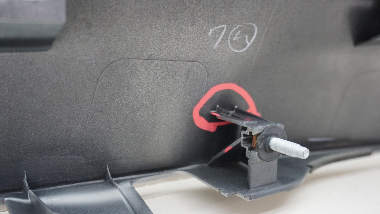 2010-2015 TOYOTA PRIUS REAR TAILGATE LIFTGATE MOLDING COVER TRIM OEM 76801-47070