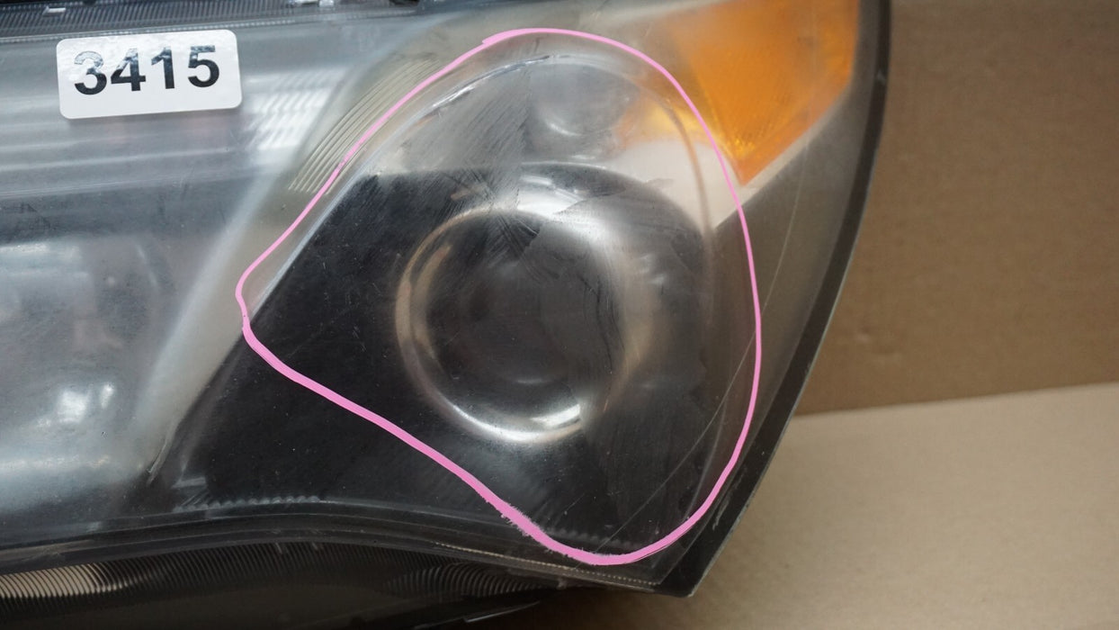 2007-2009 ACURA MDX FRONT LEFT DRIVERS SIDE HEADLIGHT XENON OEM 07 08 09