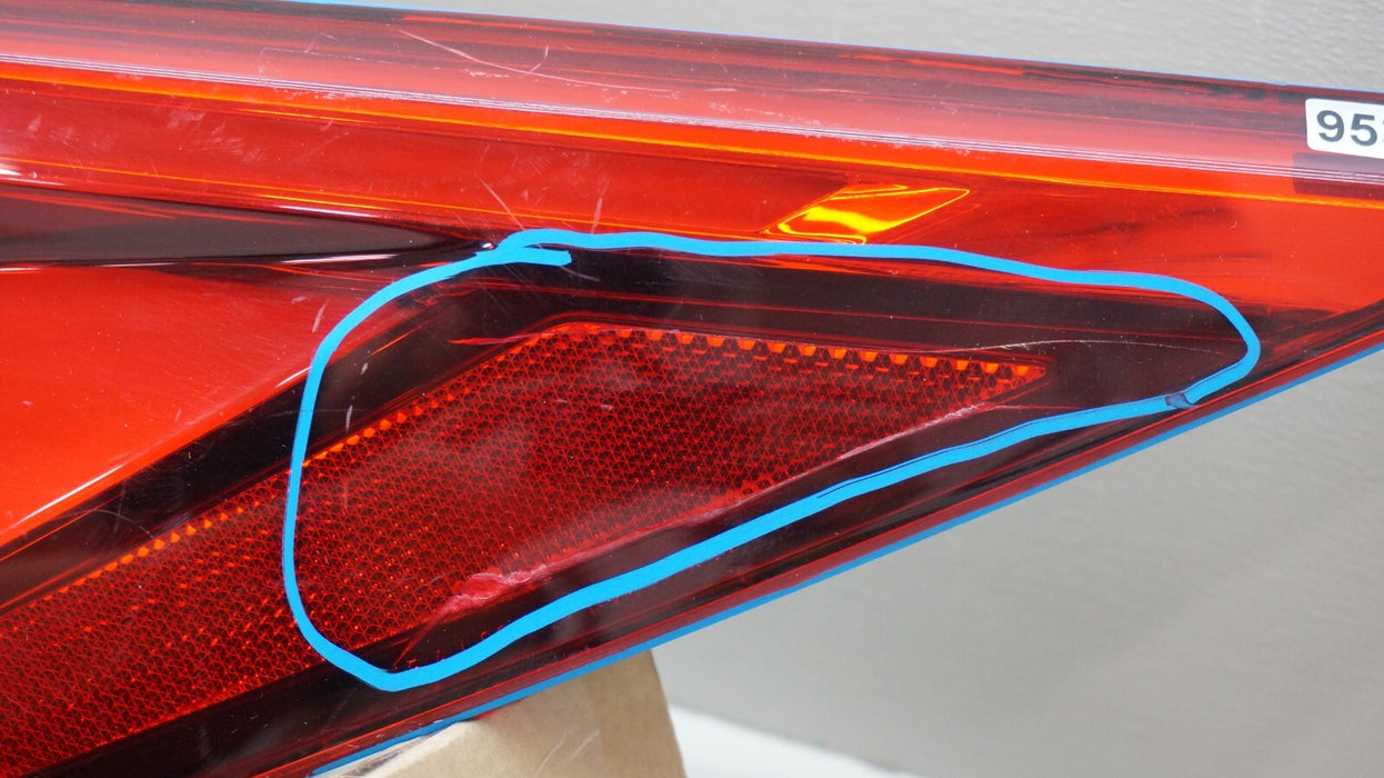 2019-2023 INFINITI QX50 REAR RIGHT PASSENGER SIDE OUTER TAIL LIGHT OEM