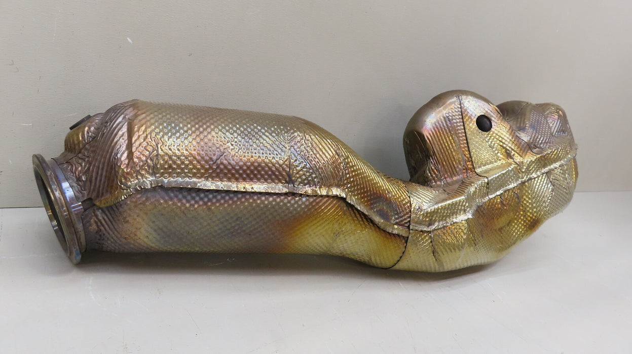 .LAMBORGHINI HURACAN AUDI R8 EXHAUST MANIFOLD CATALYTIC CONVERTER RIGHT SIDE OEM