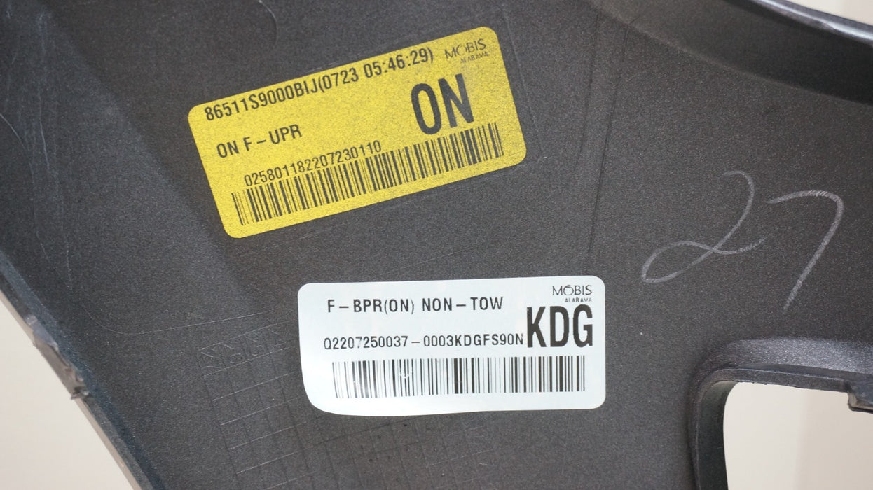 2020-2022 KIA TELLURIDE FRONT BUMPER COVER PANEL W/ GRILLES 86511-S9000 OEM