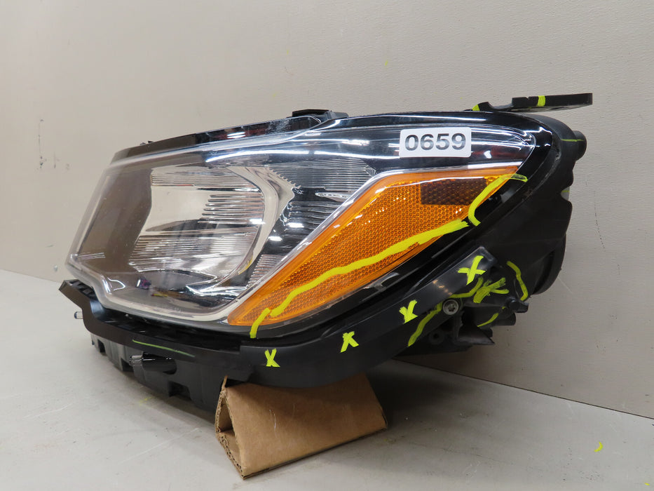 2017-2021 JEEP COMPASS FRONT LEFT DRIVER HEADLIGHT HALOGEN OEM P55112707AE
