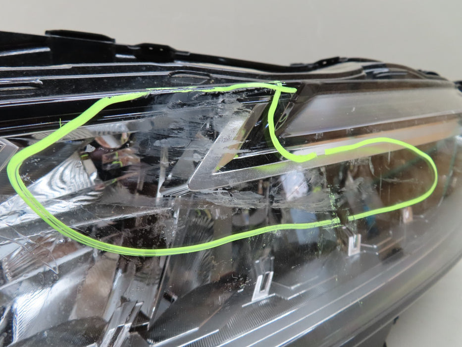 2021 - 2022 NISSAN ROGUE FRONT LEFT DRIVER SIDE LOWER HEADLIGHT LAMP CHROM OEM