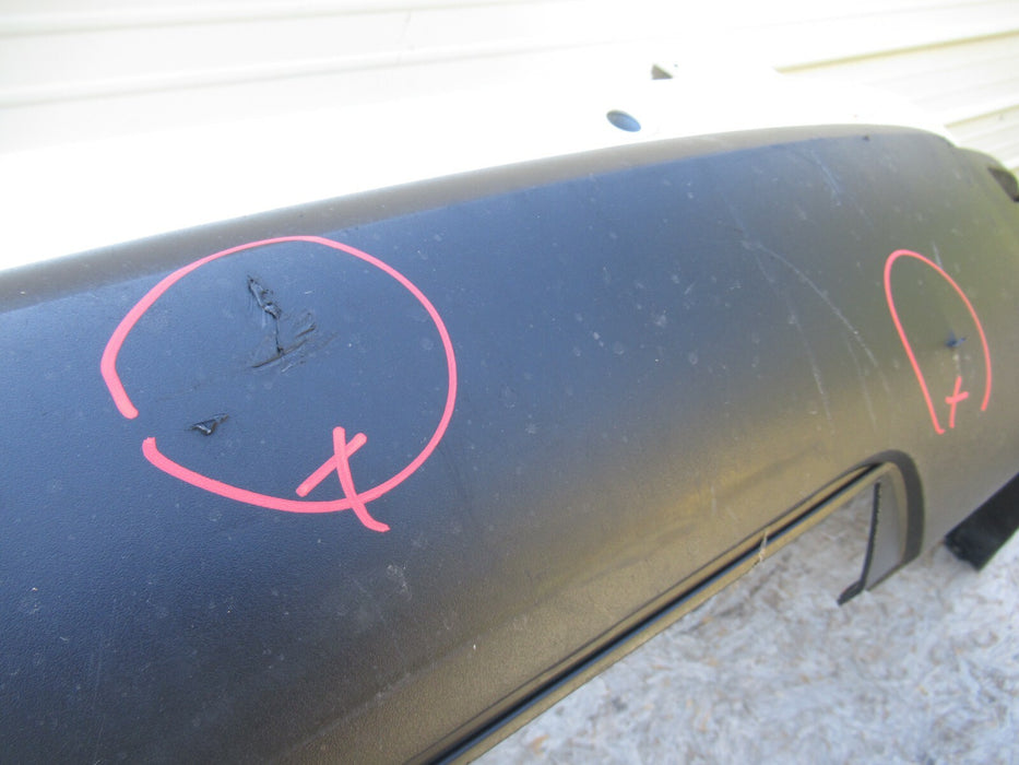 2007-2010 SATURN OUTLOOK REAR BUMPER COVER PANEL PLASTIC FACTORY 15922556 OEM