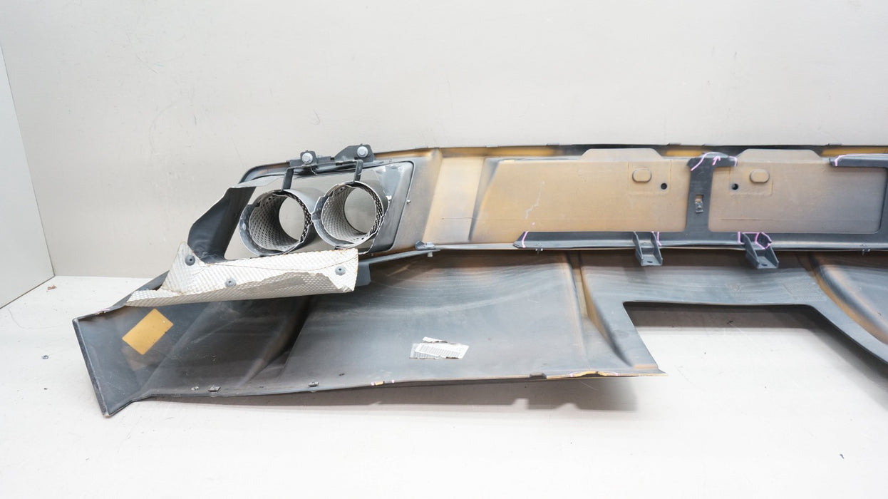 2009-2013 LAMBORGHINI GALLARDO REAR BUMPER DIFFUSER W/ EXHAUST TIPS 400807527D