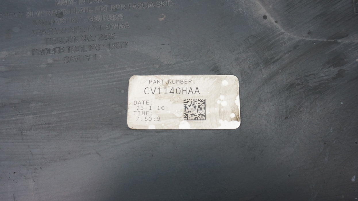 2020-2022 CHEVROLET SILVERADO 2500 3500 FRONT LOWER BUMPER SKID PLATE OEM