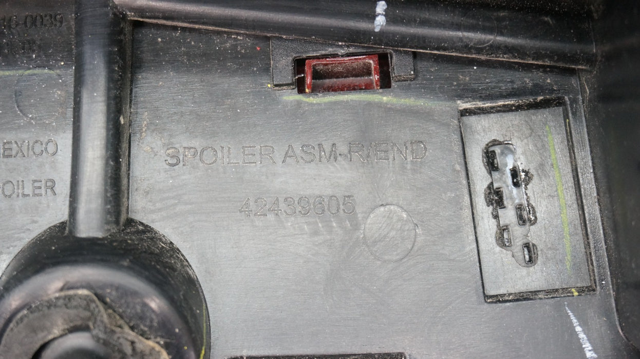 2019-2022 CHEVROLET BLAZER REAR TAILGATE LIFTGATE SPOILER MOLDING 42439605 OEM