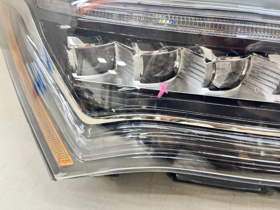2019-2025 ACURA RDX LED RIGHT PASSENGER HEADLIGHT CHROME OEM